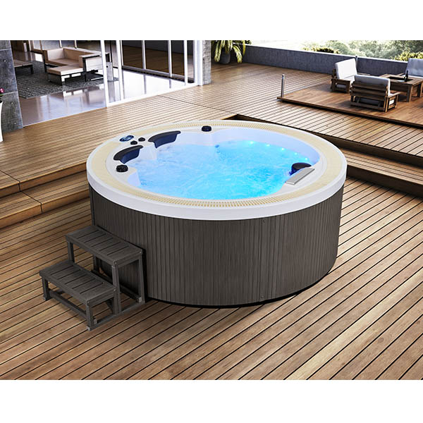 Переливной круглый гидромассажный спа бассейн MEXDA WS-391С (рис.1)